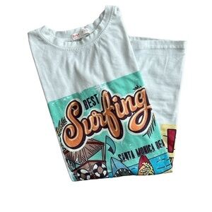 Romwe surfing California T shirt size S